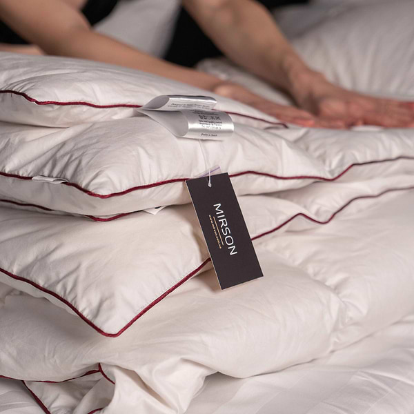 Фото - Ковдра зимова двоспальна MirSon DeLuxe 030 172x205 см (2200000004444)