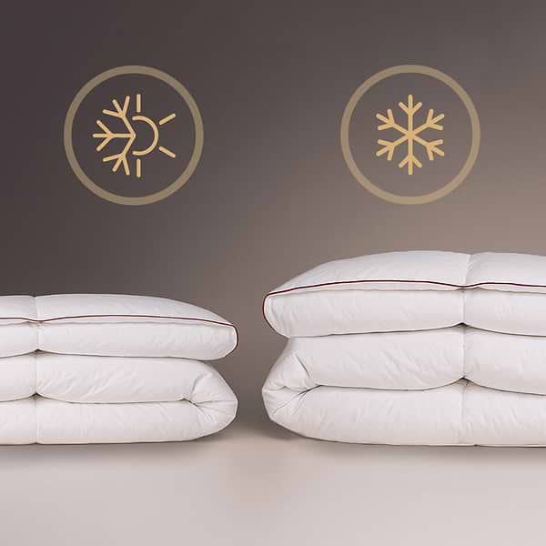 Фото - Ковдра зимова двоспальна MirSon DeLuxe 030 172x205 см (2200000004444)