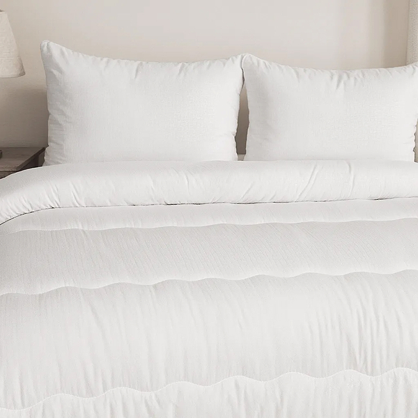 Фото - Ковдра зимова полуторна MirSon Eco Hand Made 0531 140x205 см (2200000459657)