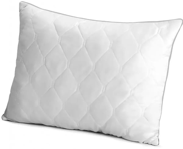 Фото - Подушка стандартна MirSon шовкова Eco Silver 0546 Середня 50х70 см (2200000393449)