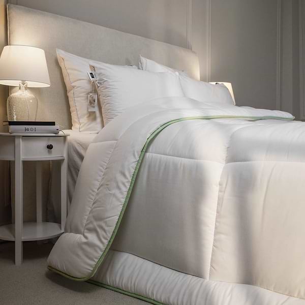 Фото - Ковдра зимова полуторна MirSon EcoSilk 003 155x215 см (2200000004246)