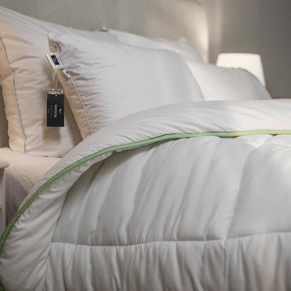 Фото - Ковдра зимова полуторна MirSon EcoSilk 003 155x215 см (2200000004246)