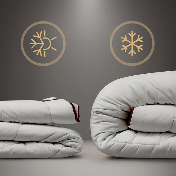 Фото - Одеяло демисезонное двуспальное MirSon DeLuxe Eco-Soft 815 172x205 см (2200000621641)