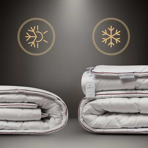 Фото - Одеяло демисезонное двуспальное евро MirSon DeLuxe Eco-Soft Hand Made 818 220x240 см (2200000621962)