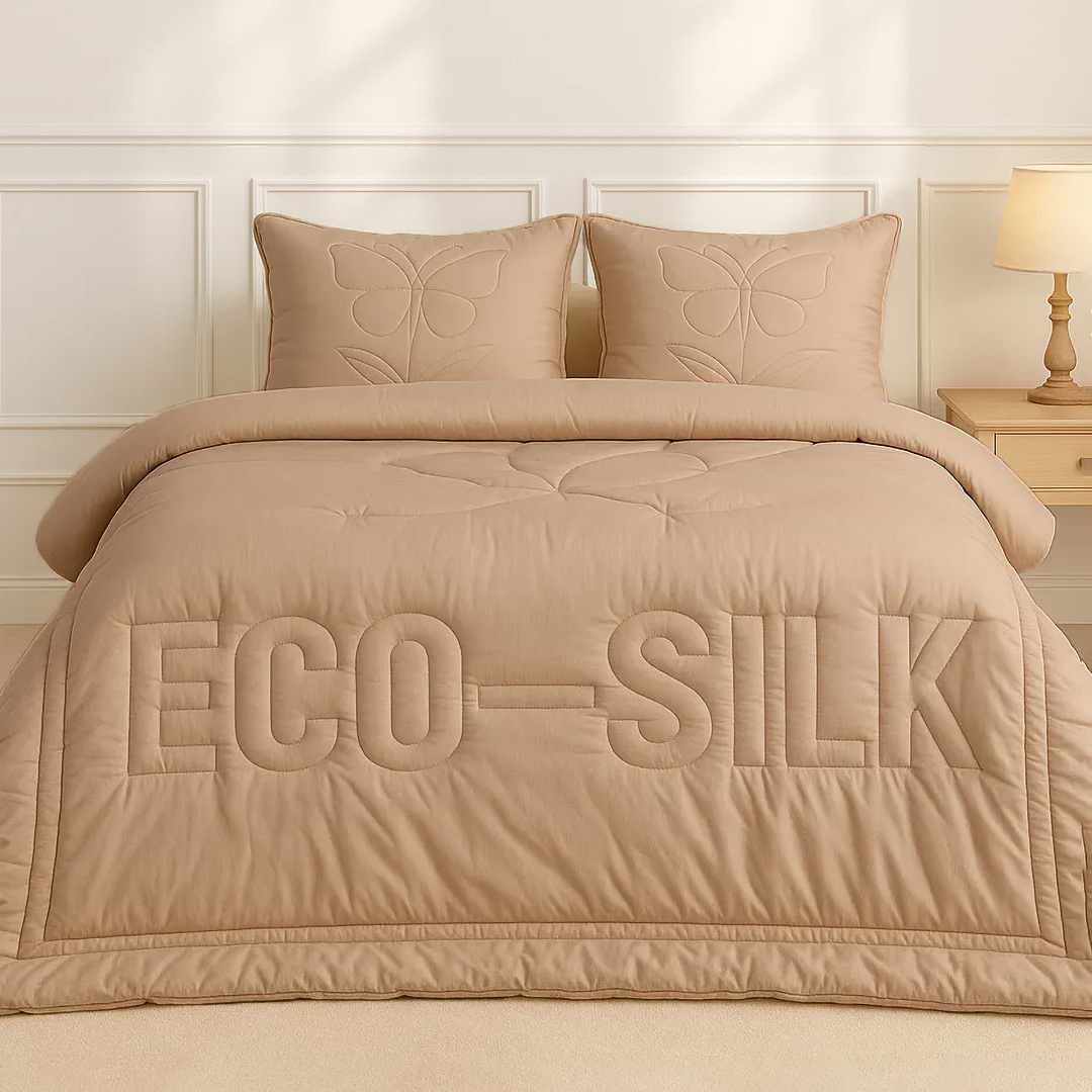 Ковдра зимова двоспальна євро MirSon Ecosilk №501 Marzello Collection 200х220 см (2200012213070)