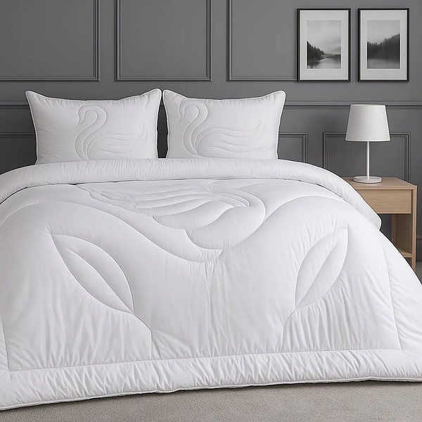 Фото - Ковдра всесезонна двоспальна євро MirSon EcoSoft №508 Marzello Collection 220х240 см (2200012213421)