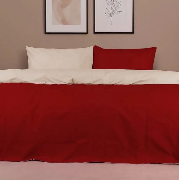 Фото - Комплект постільної білизни MirSon Бязь Fabio (12-0712 + 19-1655) 143х210 (2200000799746)