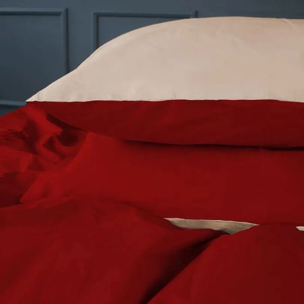 Фото - Комплект постільної білизни MirSon Бязь Fabio (12-0712 + 19-1655) 143х210 (2200000799746)