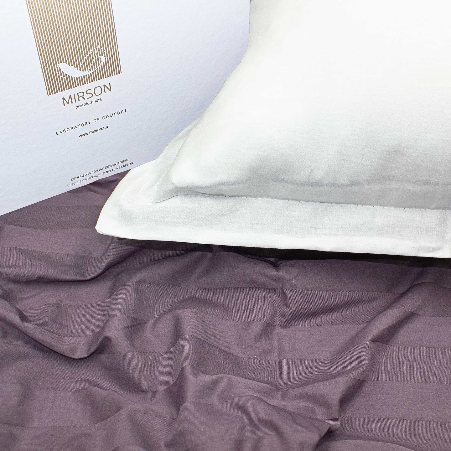 Комплект постільної білизни MirSon Сатин Gaell Duet 175х210 (2200001435391)