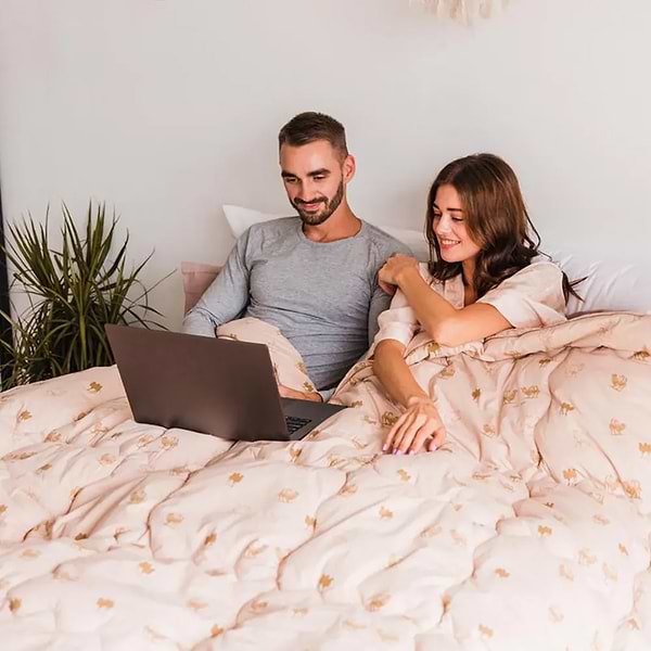 Фото - Одеяло летнее двуспальное евро MirSon Gold Camel Hand Made 173 220x240 см (2200000460721)