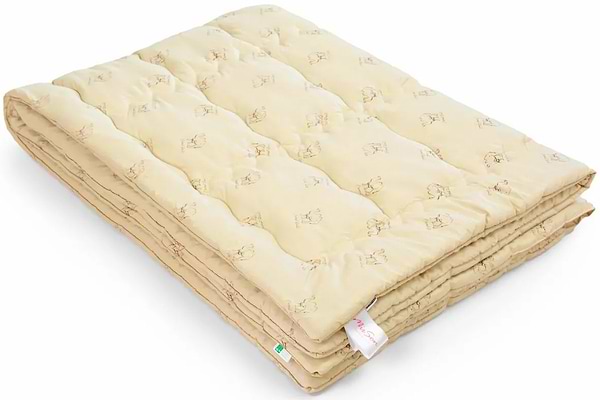 Фото - Одеяло летнее двуспальное евро MirSon Gold Camel Hand Made 173 220x240 см (2200000460721)