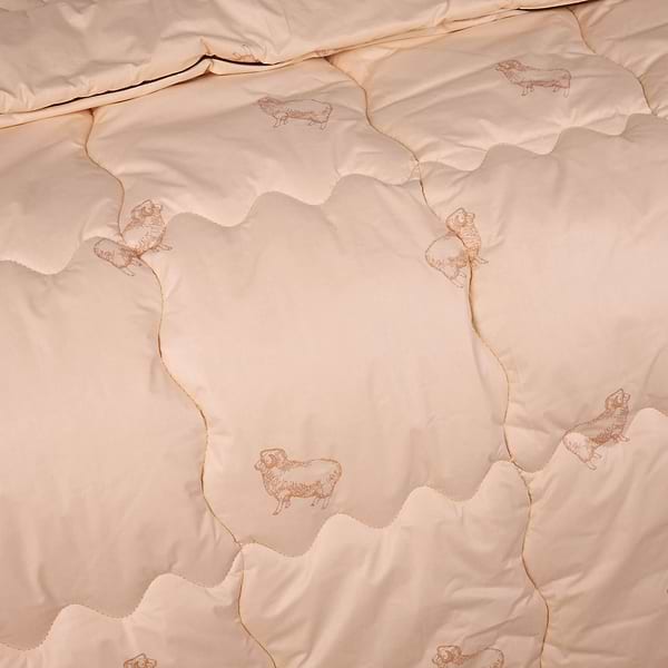 Фото - Ковдра зимова двоспальна євро MirSon Gold Camel Hand Made 175 220x240 см (2200000460844)