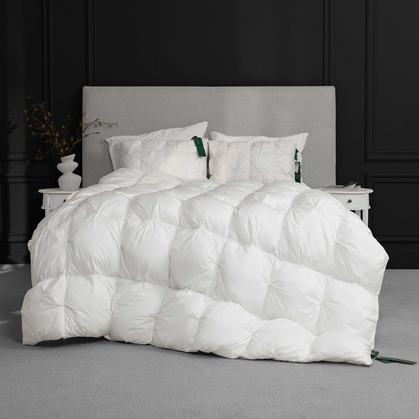 Ковдра демісезонна двоспальна євро MirSon Imperial Brilliance 100% пуху 220х240 см (2200007177073)