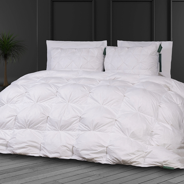 Фото - Одеяло демисезонное двуспальное евро MirSon Imperial Brilliance 100% пуху 200х220 (2200007177066)