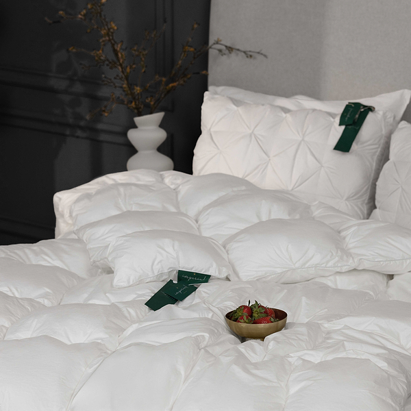 Фото - Одеяло демисезонное двуспальное евро MirSon Imperial Brilliance 100% пуху 200х220 (2200007177066)