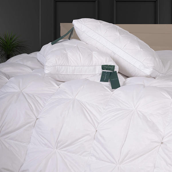 Фото - Одеяло демисезонное двуспальное евро MirSon Imperial Brilliance 100% пуху 200х220 (2200007177066)