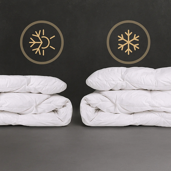 Фото - Одеяло демисезонное двуспальное евро MirSon Imperial Brilliance 100% пуху 200х220 (2200007177066)