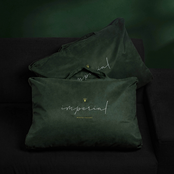 Фото - Подушка стандартная MirSon Imperial Satin Luxe 50х70 см (2200007177769)