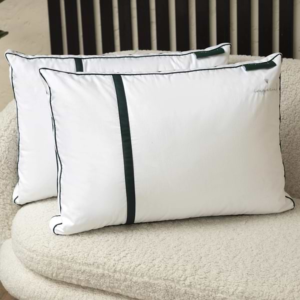 Фото - Подушка стандартна MirSon Трьохкамерна Imperial Style середня 40х60 (2200007209569)