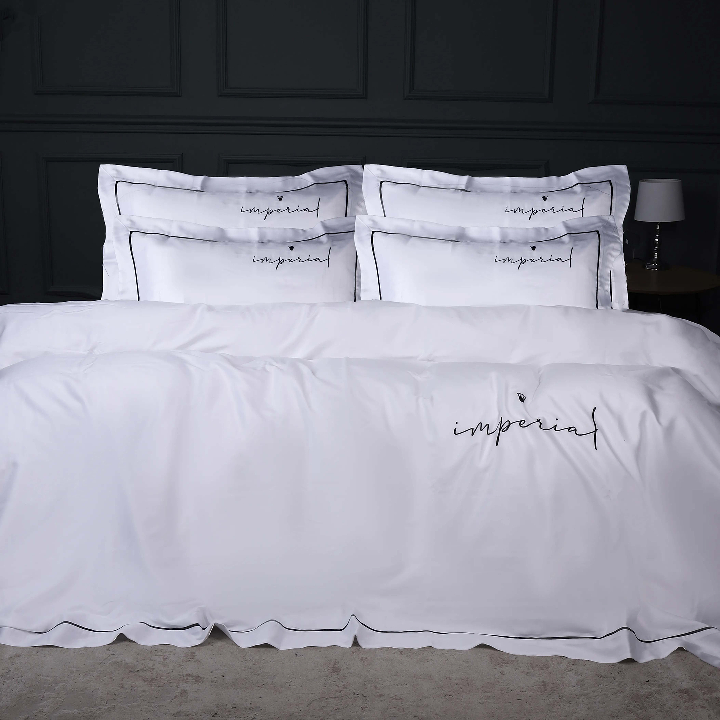 Комплект постільної білизни дитячий MirSon Imperial Tencel №01 White 110х140 см (2200010752816)