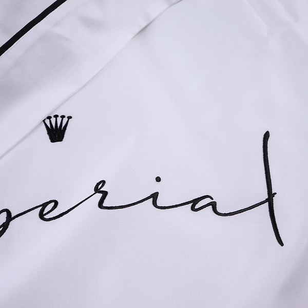 Фото - Комплект постільної білизни MirSon Imperial Tencel №01 White 200х220 см (2200010753257)