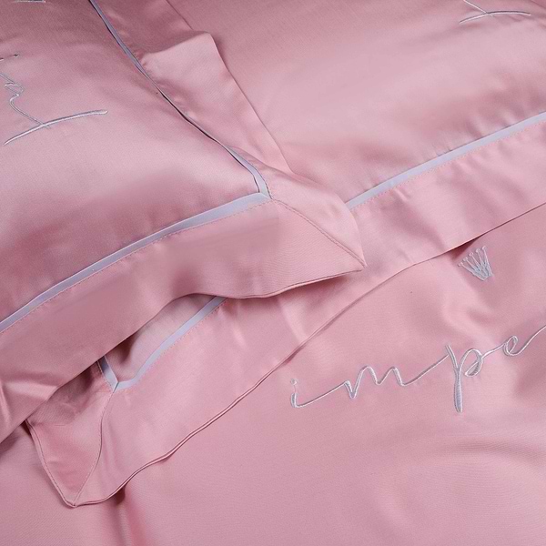 Фото - Комплект постільної білизни MirSon Imperial Tencel №02 Pink 200х220 см (2200010753349)