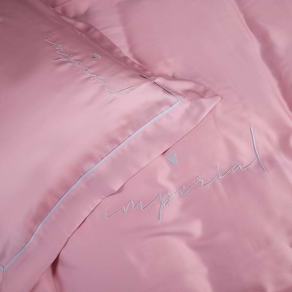 Фото - Комплект постільної білизни MirSon Imperial Tencel №02 Pink 200х220 см (2200010753349)