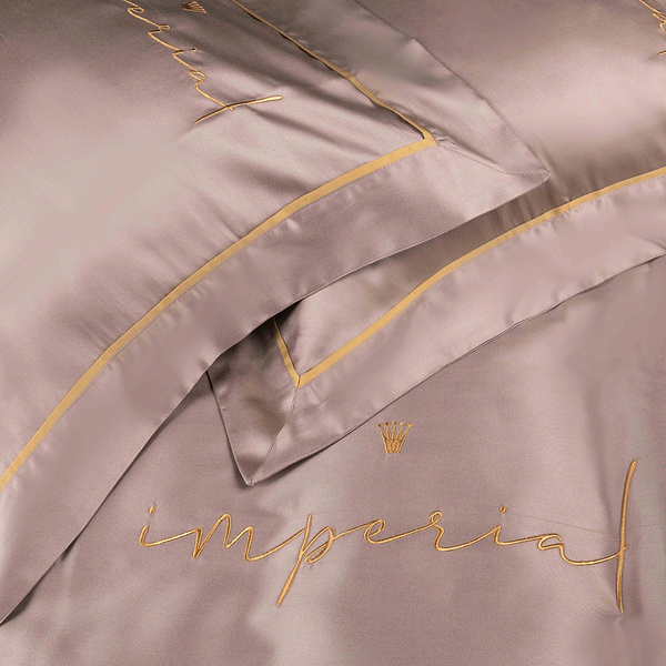 Фото - Комплект постільної білизни MirSon Imperial Tencel №08 Beige 200х220 см (2200010756234)