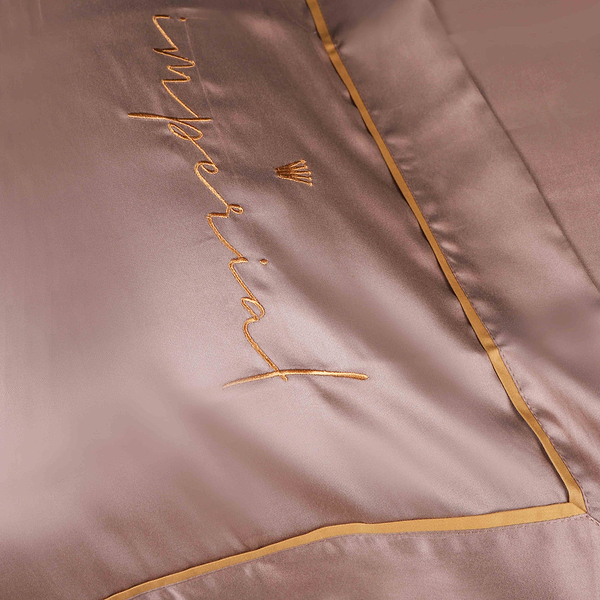 Фото - Комплект постільної білизни MirSon Imperial Tencel №08 Beige 200х220 см (2200010756234)