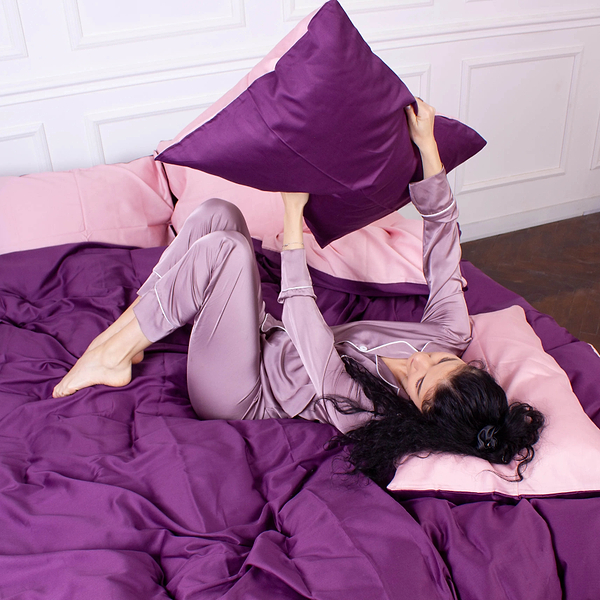 Фото - Комплект постельного белья MirSon Iris 0199+3220 143х210 (2200000689146)