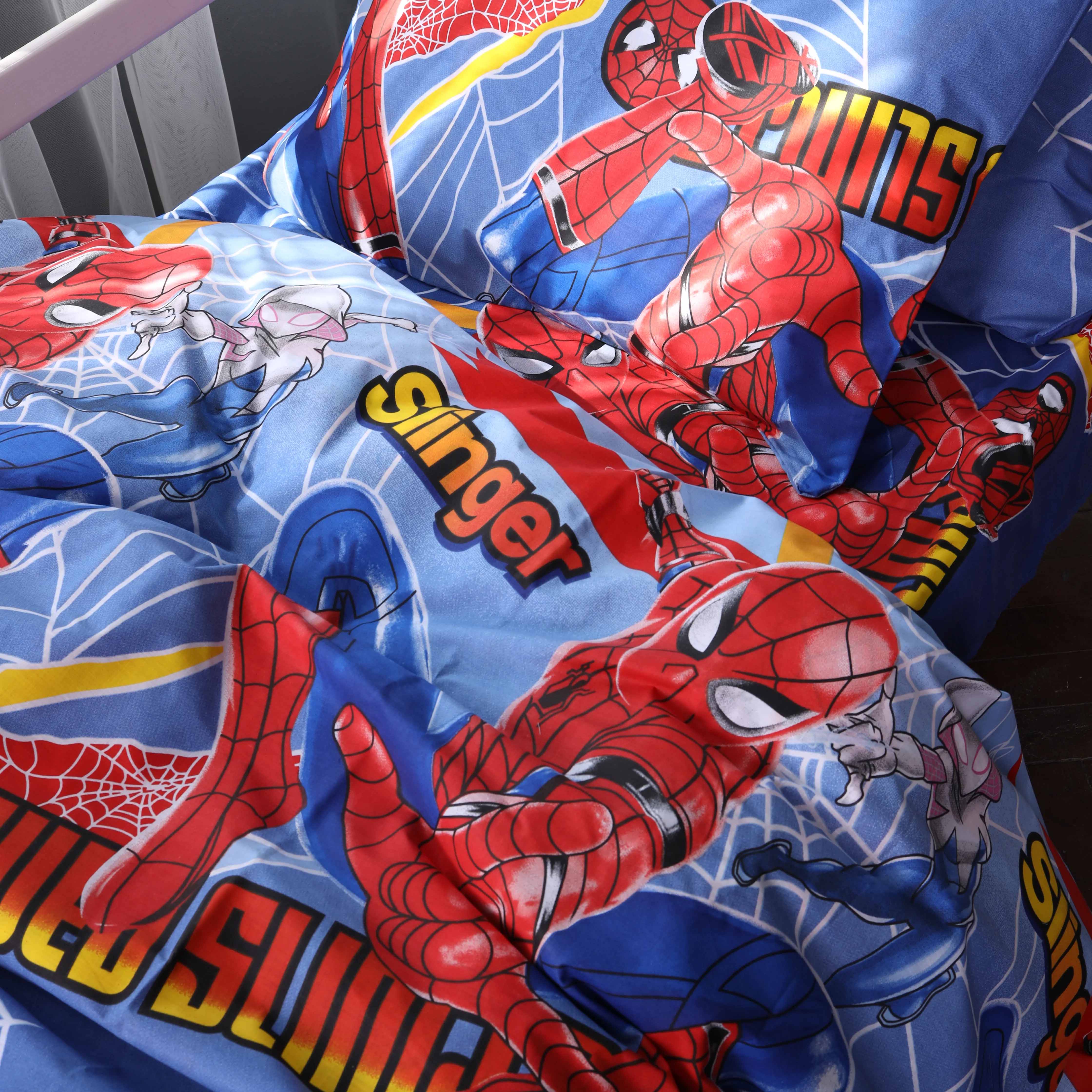 Комплект постельного белья MirSon Бязь 17-0799 Hero Spider-Man 175х210 см (2200011443553)