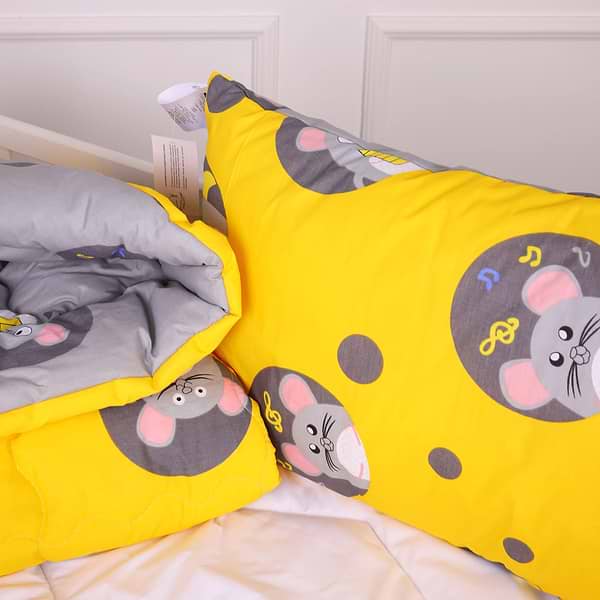 Фото - Подушка стандартная MirSon Kids Time 20-0029 Funny mice 40х60 см (2200009664397)