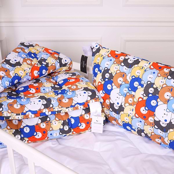 Фото - Подушка стандартная MirSon Kids Time 20-0032 Colored bears 50х70 см (2200009664823)