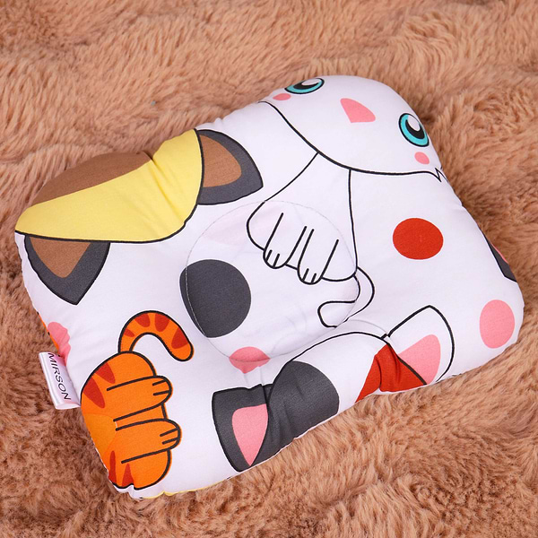 Фото - Подушка детская стандартная MirSon Закругленная Kids Time 20-0035 Colored kittens (2200009665271)