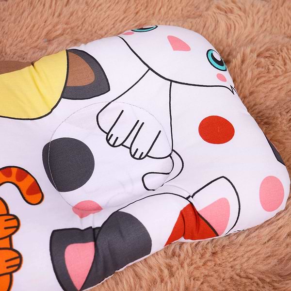 Фото - Подушка детская стандартная MirSon Закругленная Kids Time 20-0035 Colored kittens (2200009665271)