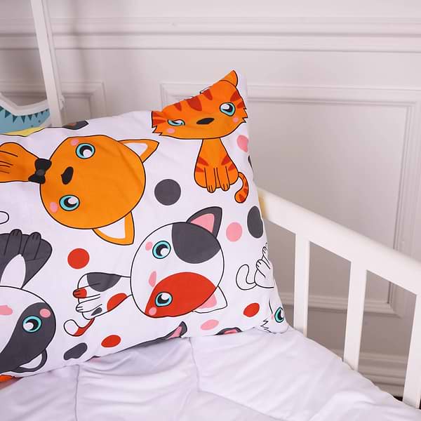 Фото - Подушка стандартная MirSon Kids Time 20-0035 Colored kittens 40х60 см (2200009665233)