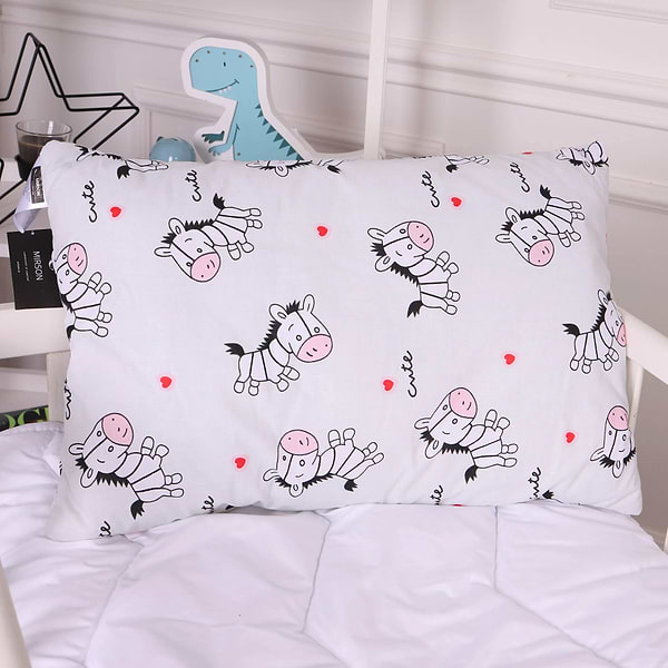 Фото - Подушка стандартна MirSon Kids Time 20-0040 Cute white zebra EcoSilk 50х70 см (2200009669330)