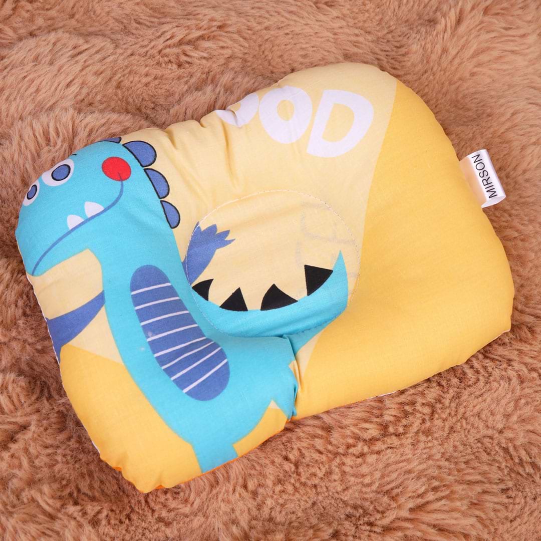 Подушка дитяча стандартна MirSon Заокруглена Kids Time 20-0033 Good dinosaur (2200009664991)