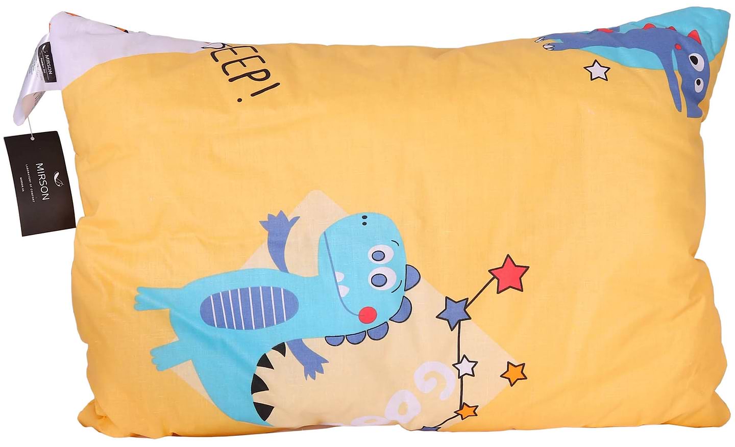 Подушка детская стандартная MirSon Kids Time 20-0033 Good dinosaur 40х60 см EcoSilk (2200009669118)
