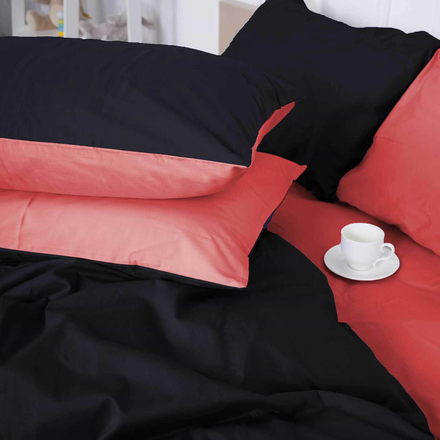 Комплект постільної білизни MirSon King Size Сатин 0132+0055 Sunset 220х240 см (2200001169494)