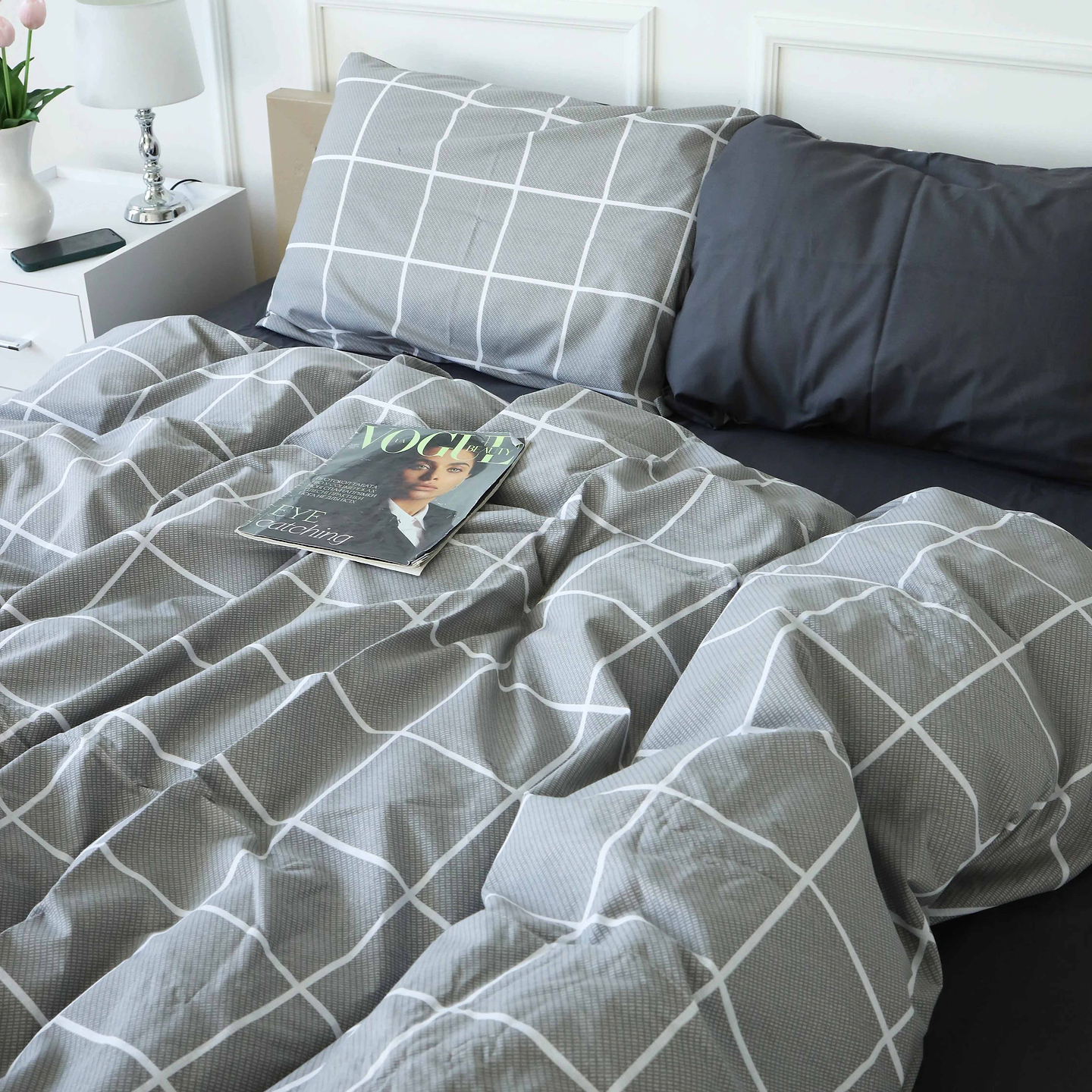 Комплект постільної білизни MirSon King Size 220х240 см Бязь 17-4751 Julia (2200008934040)