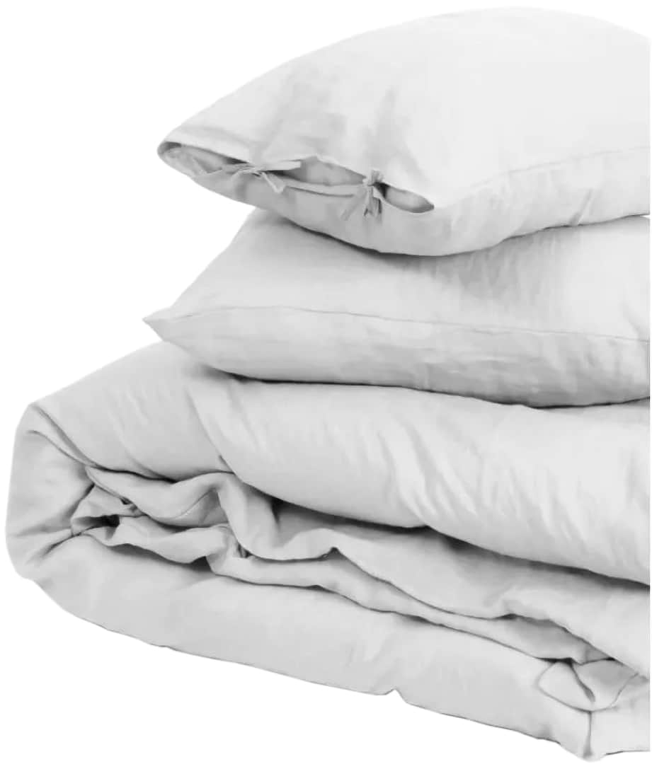 Комплект постільної білизни дитячий MirSon Льон Natural Linen Caspian 110х140 (2200008248215)