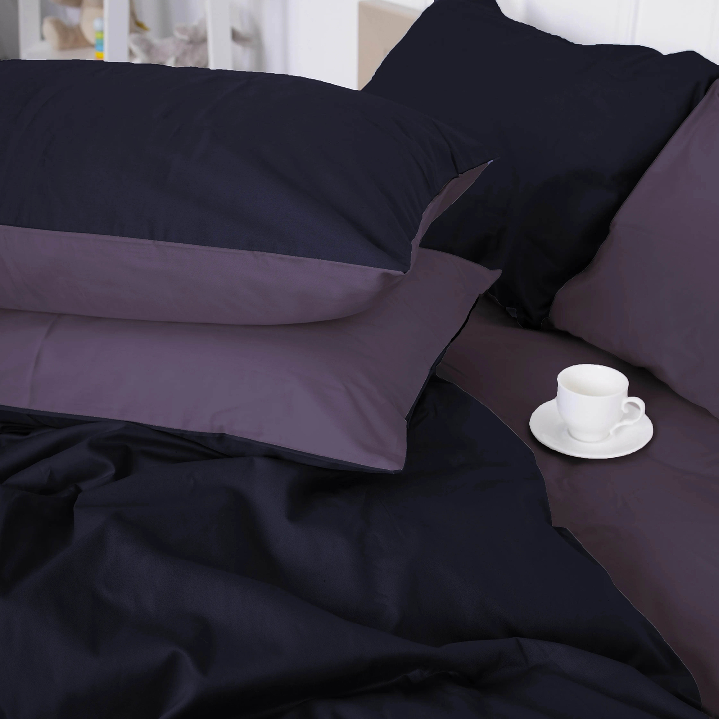 Комплект постільної білизни MirSon Lupine 3820+0240 143х210 (2200000689177)