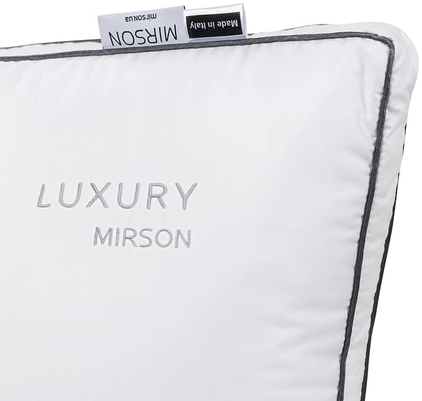 Фото - Подушка стандартна MirSon 1498 Luxury Exclusive memory effekt М'яка 40х60 см (2200001539754)