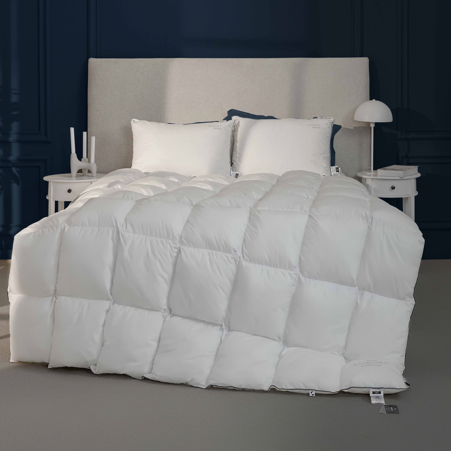 Одеяло демисезонное двуспальное евро MirSon 3M Thinsulate №1340 Luxury Exclusive 220x240 см (2200001527546)