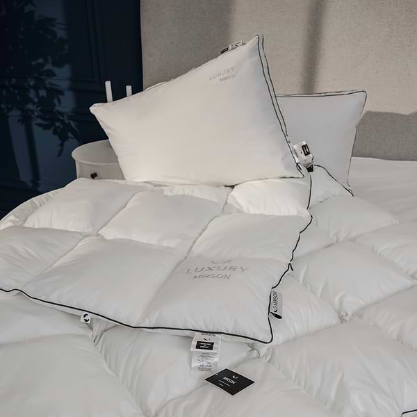 Фото - Ковдра демісезонна полуторна MirSon EcoSilk №1316 Luxury Exclusive 140x205 см (2200001527102)