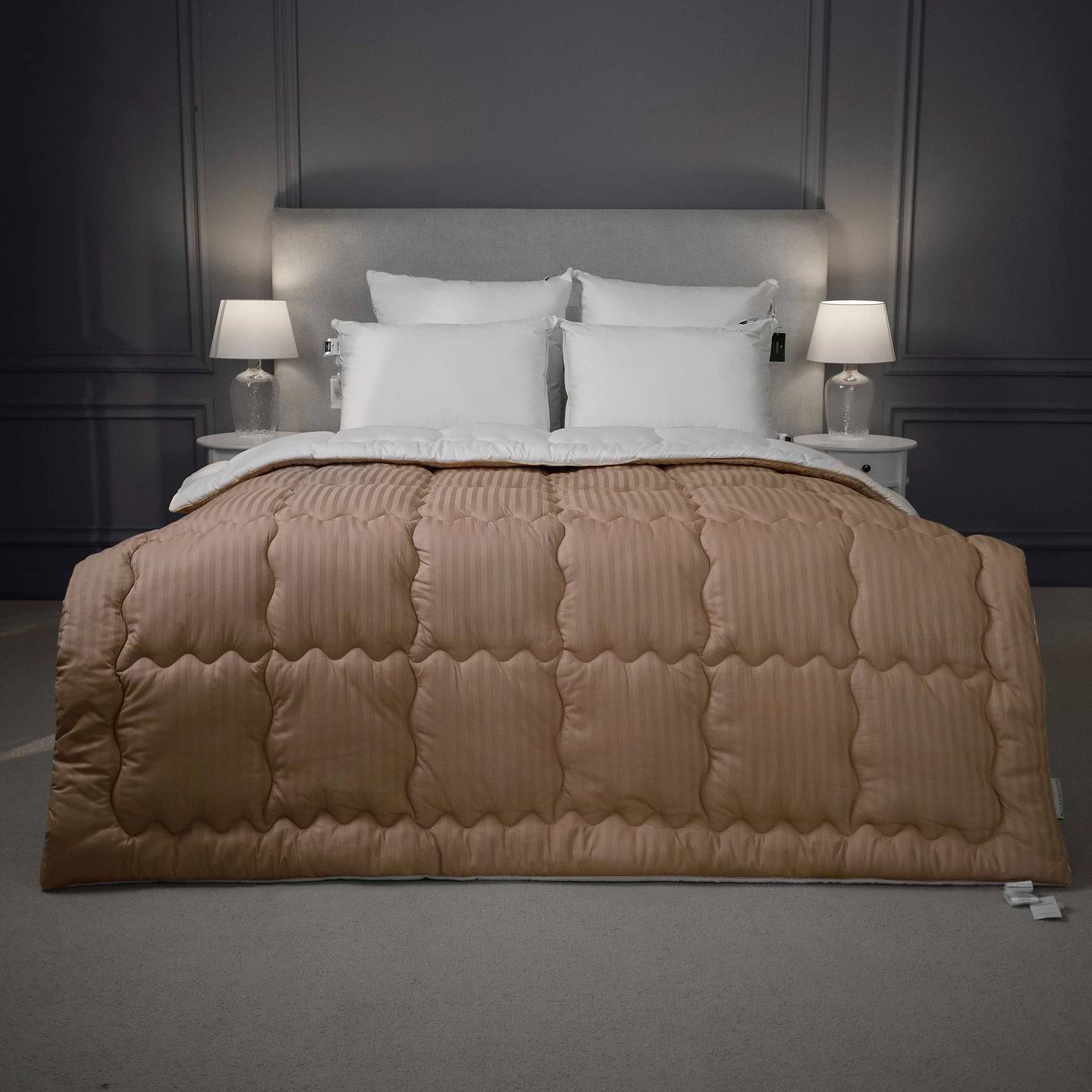 Ковдра демісезонна полуторна MirSon Тенсель (Modal) №1346 Carmela Hand Made 155x215 см (2200001527614)