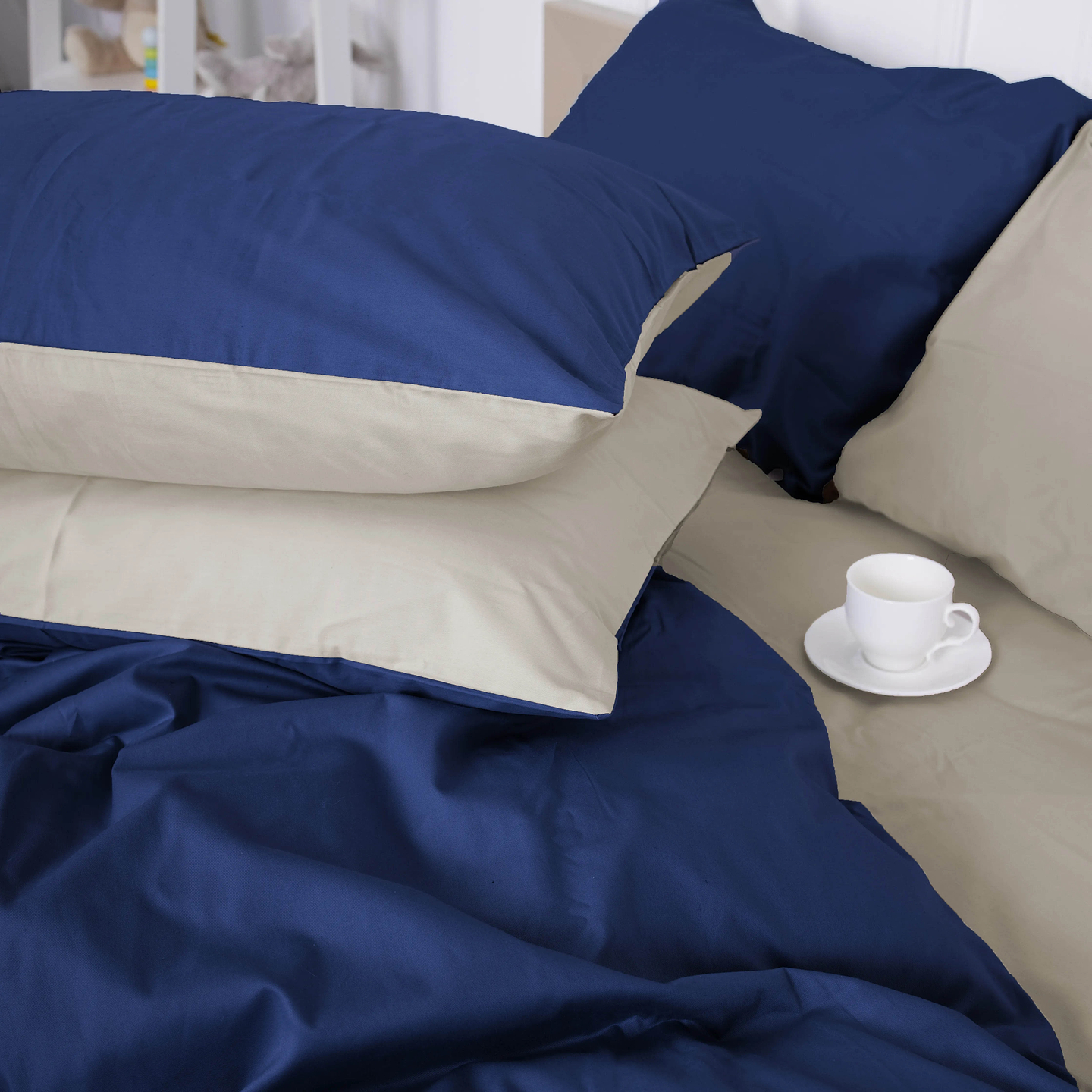 Комплект постільної білизни MirSon Morning sea 0001+4052 143х210 (2200000689061)