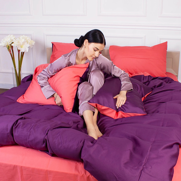 Фото - Комплект постельного белья MirSon Pion 0132+3220 143х210 (2200000689108)