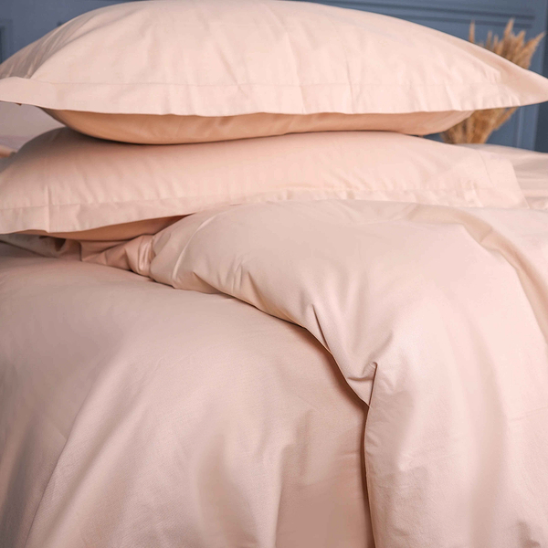 Фото - Комплект постельного белья MirSon Poplin Line 015 Sandy 2 x 143 x 210 см (2200006278061)